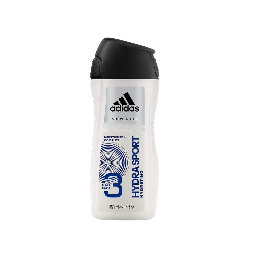 Adidas Men Hydra Sport 3 In 1 Shower Gel 250ml