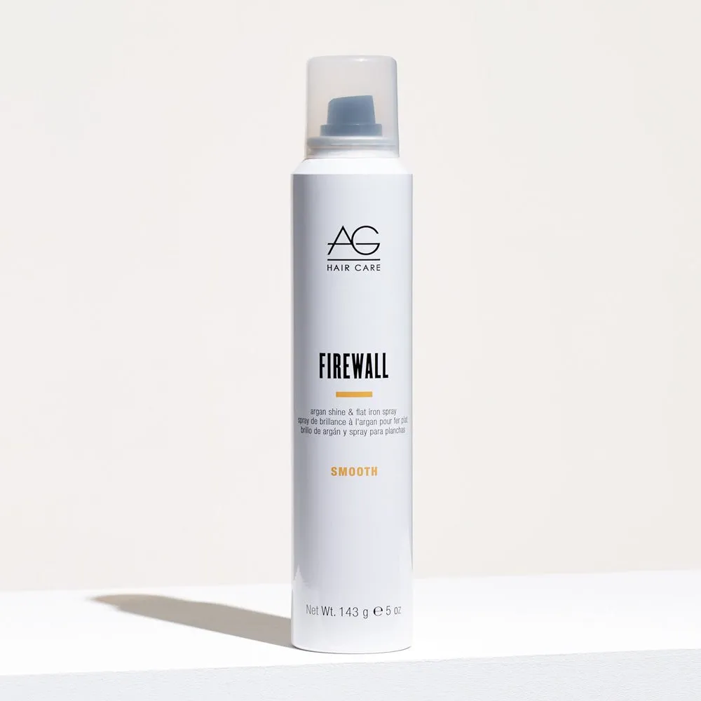 AG Hair Smooth Firewall Argan Shine & Flat Iron Spray 143g