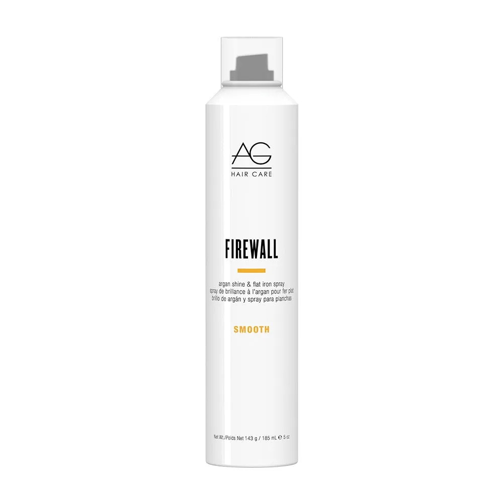 AG Hair Smooth Firewall Argan Shine & Flat Iron Spray 143g