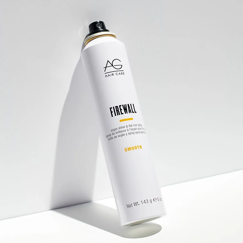 AG Hair Smooth Firewall Argan Shine & Flat Iron Spray 143g