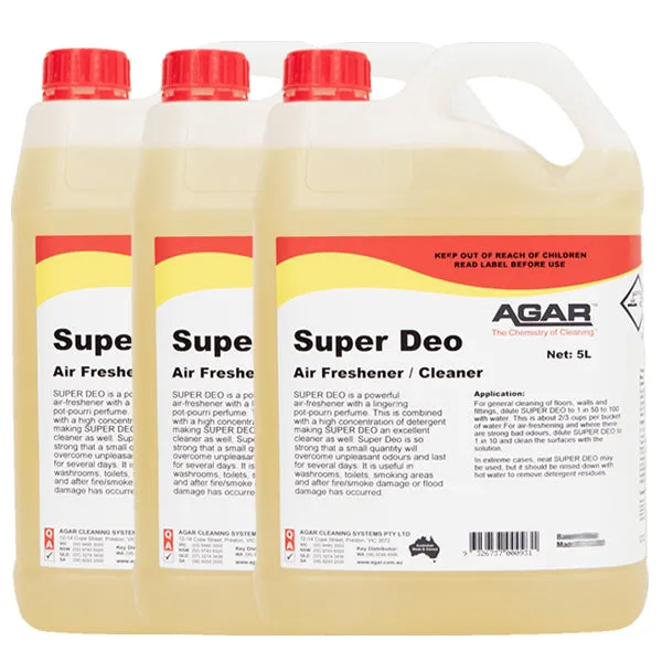 Agar Super Deo Detergent and Air Freshener