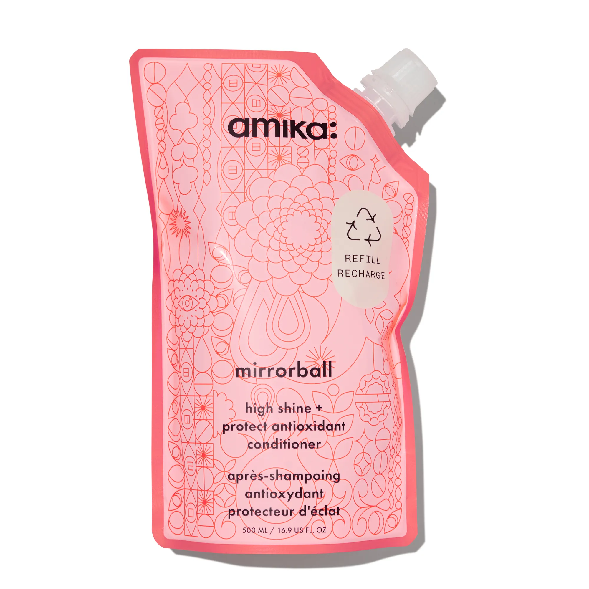 Amika Mirrorball Conditioner Refill - 16.9oz