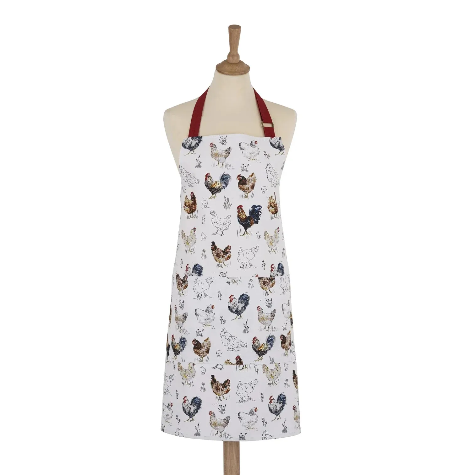 Apron (Cotton) "Farm Birds"