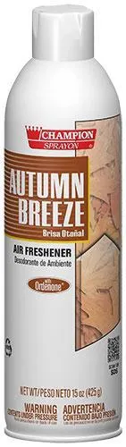 Autumn Breeze Air Freshener Spray, Water-Based, Champion Sprayon 15 oz Can, Box of 12