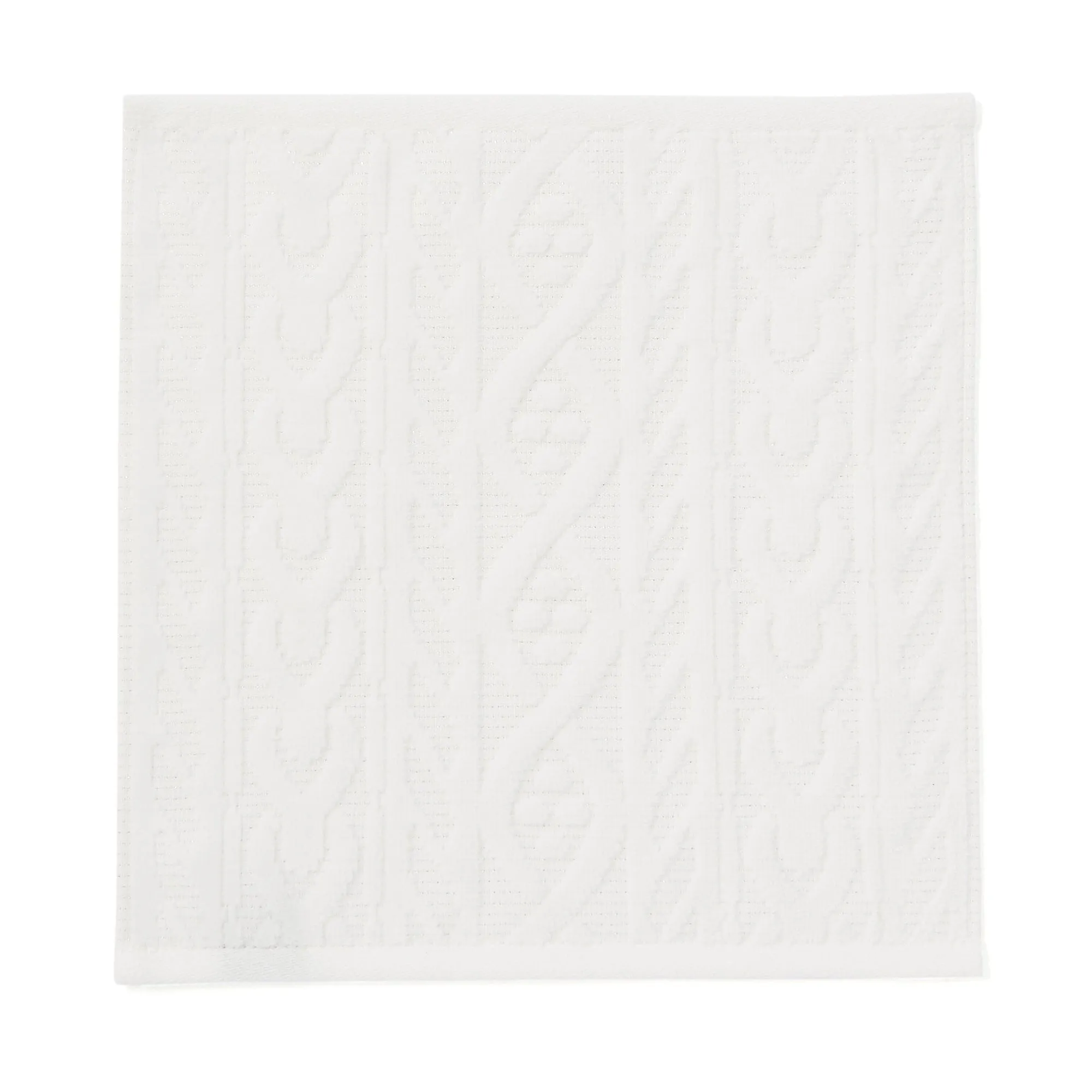 Ballot Antibacterial and Deodorizing Handkerchief Patternkn  White