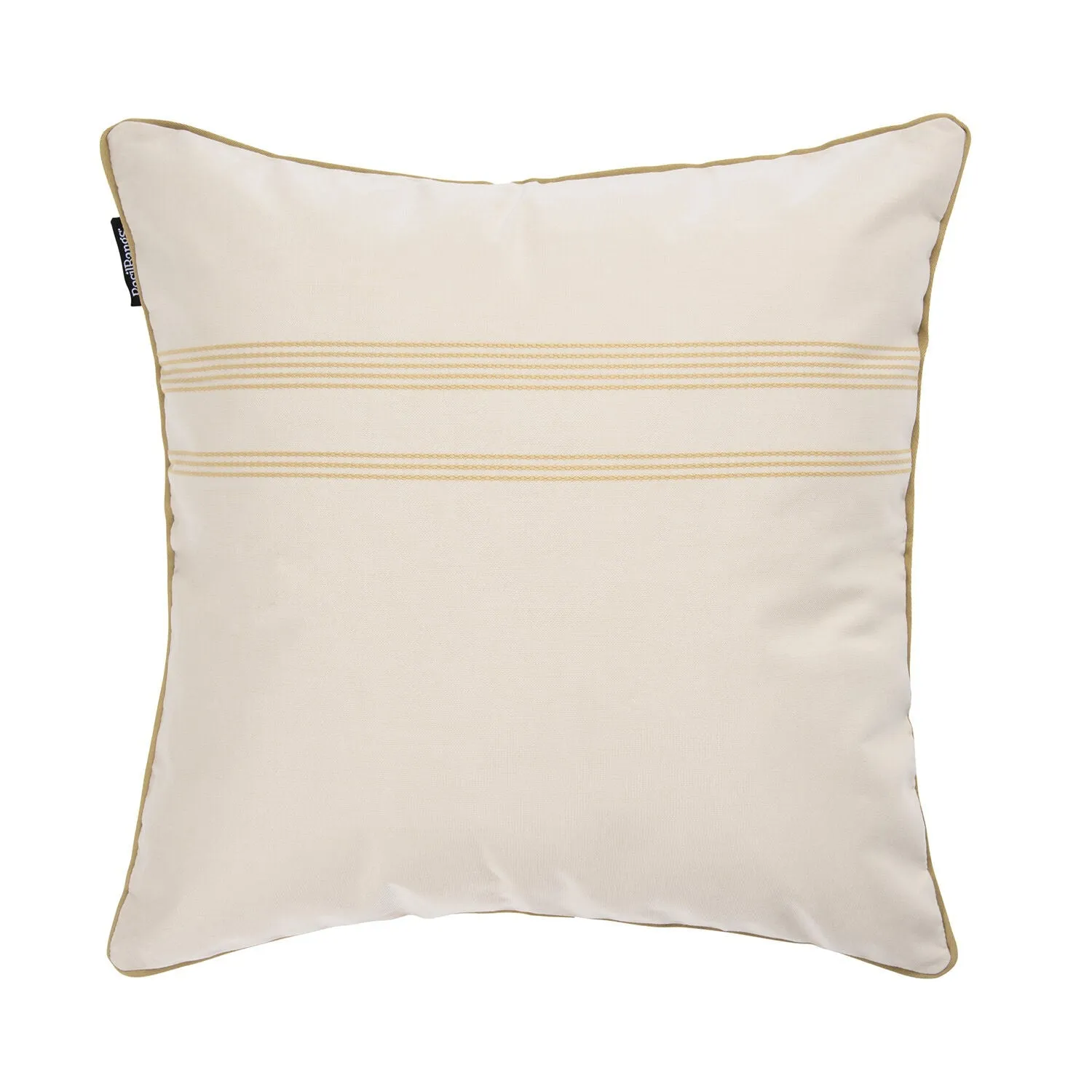 basil bangs | cushion cover 50cm | tessuti sand - LC