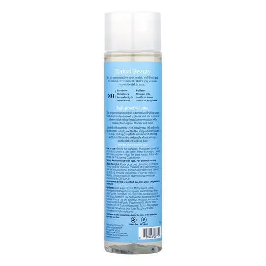 Derma e - thickening shampoo : mint - 296 ml