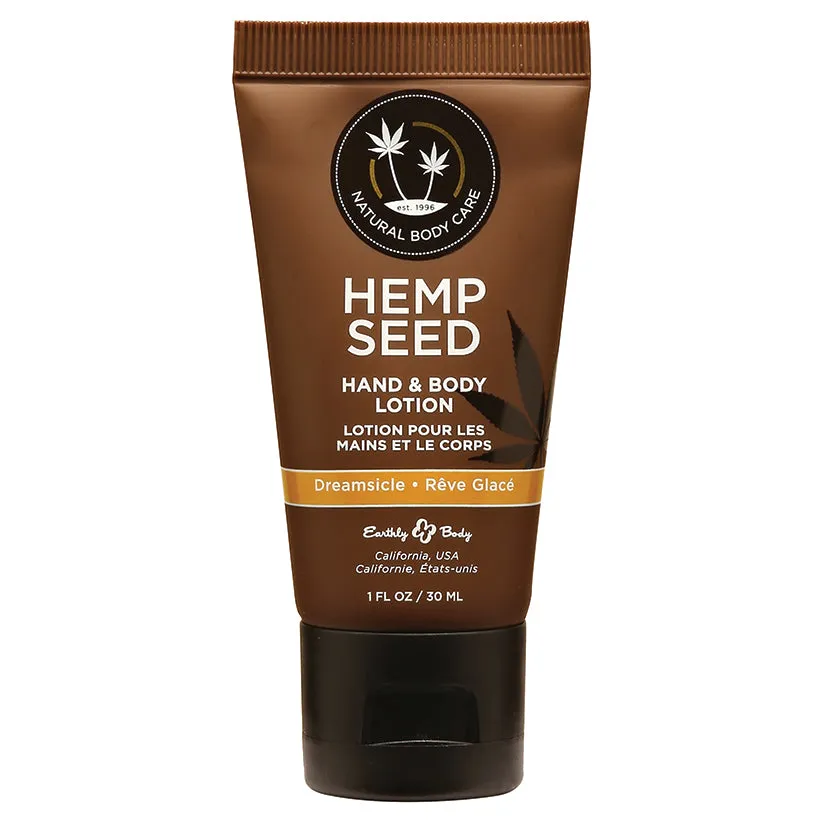 Earthly Body Hemp Seed Lotion Dreamsicle 1oz