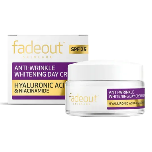 FADEOUT ANTI WRINKLE WHITENING DAY CREAM 50ML