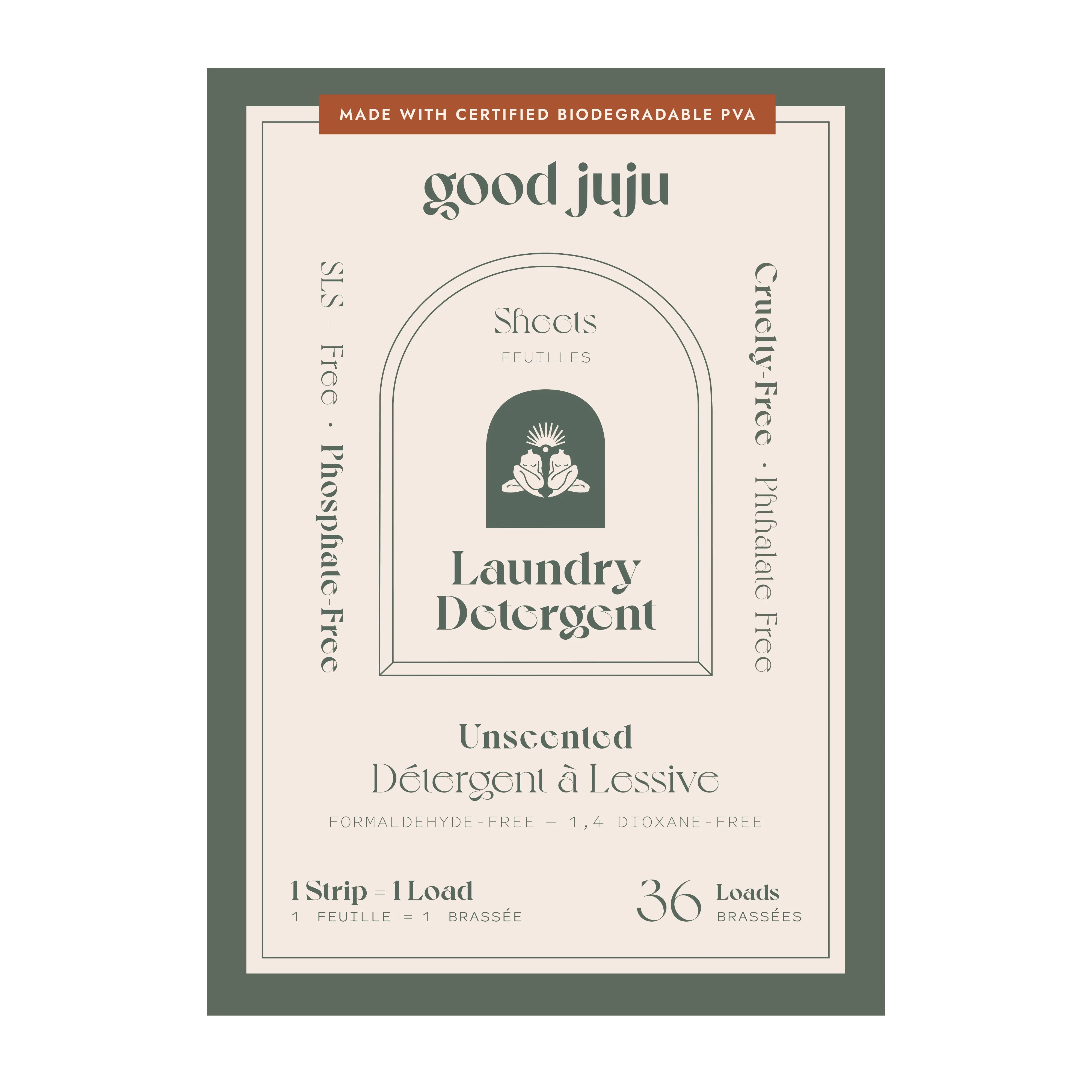 Good Juju Laundry Detergent Sheets (36 loads)