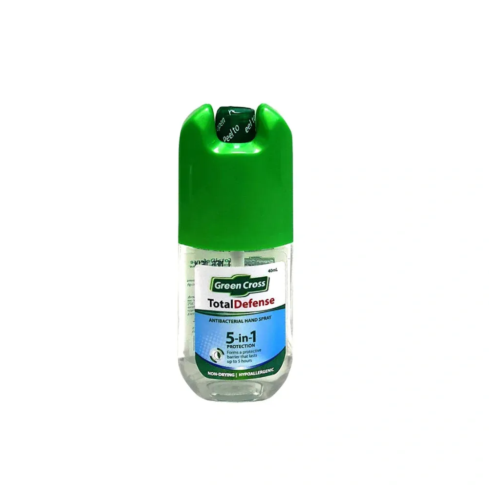 Green Cross Total Defense Antibacterial Hand Spray 40ml