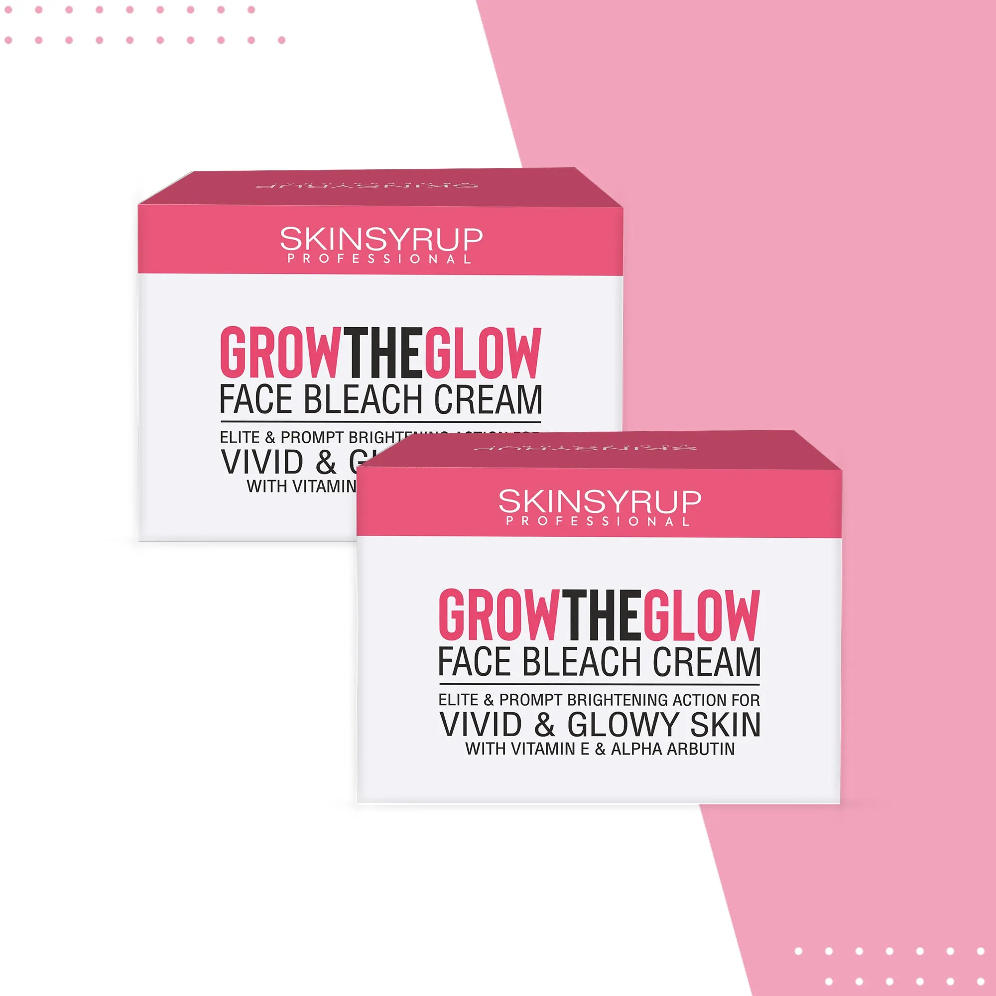 GROWTHEGLOW FACE BLEACH CREAM COMBO