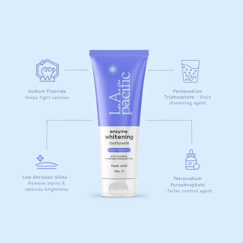 LA Pacific Enzyme Whitening Stain Removal Toothpaste