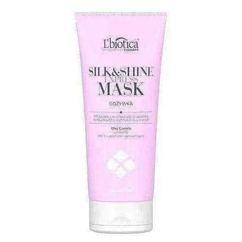 L'biotica Professional Therapy Silk & Shine Express Mask Smoothing conditioner restoring shine 200ml