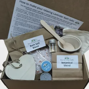 MAKE YOUR OWN BATH SALTS KIT: ECO ART AND CRAFT FOR KIDS