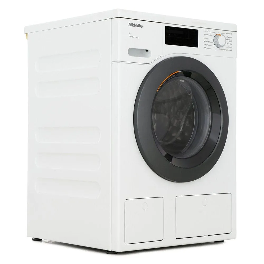 Miele W1 WCG660 WCS TDos&9kg Front-Loading Washing Machine - Lotus White