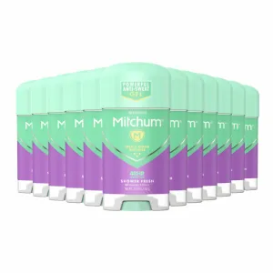 Mitchum Women Gel Antiperspirant Deodorant, Shower Fresh - 2.25 Oz - 12 Pack