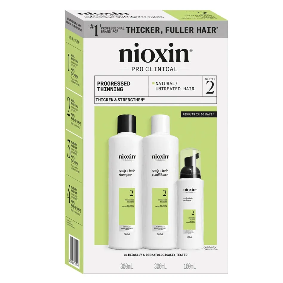 Nioxin Scalp   Hair Thickening System 2, Xmas Kit