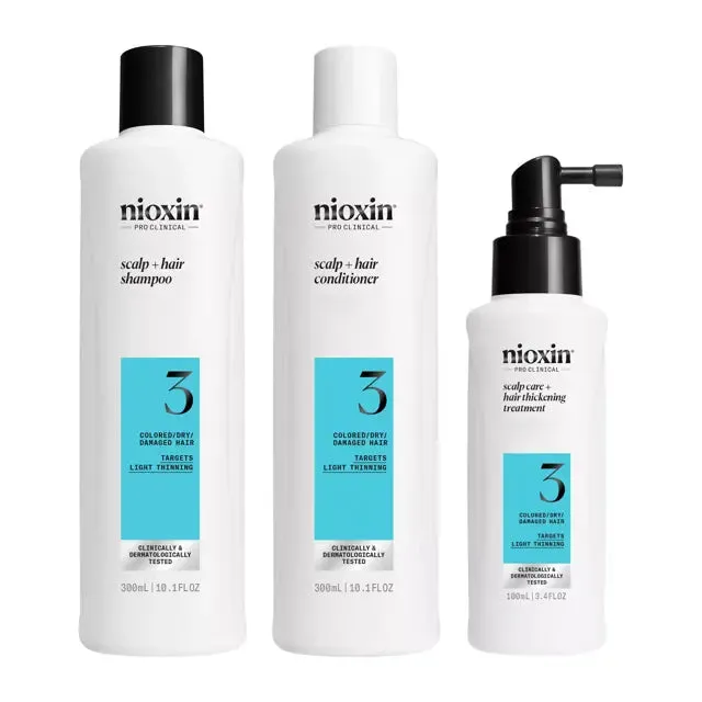 Nioxin Scalp   Hair Thickening System 3, Xmas Kit