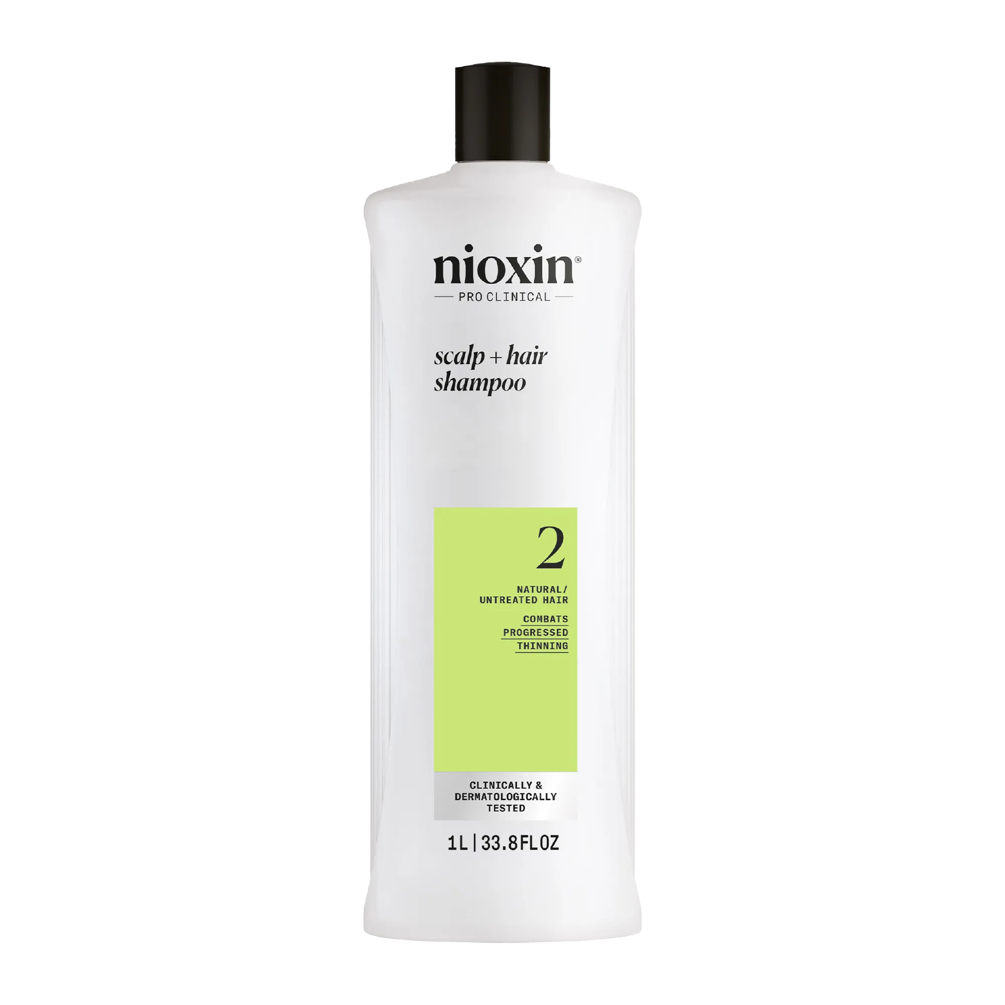 Nioxin System 2 Scalp   Hair Thickening Shampoo For Natural Hair with Progressed Thinning 1 Litre