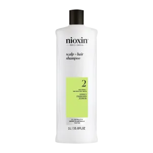 Nioxin System 2 Scalp   Hair Thickening Shampoo For Natural Hair with Progressed Thinning 1 Litre