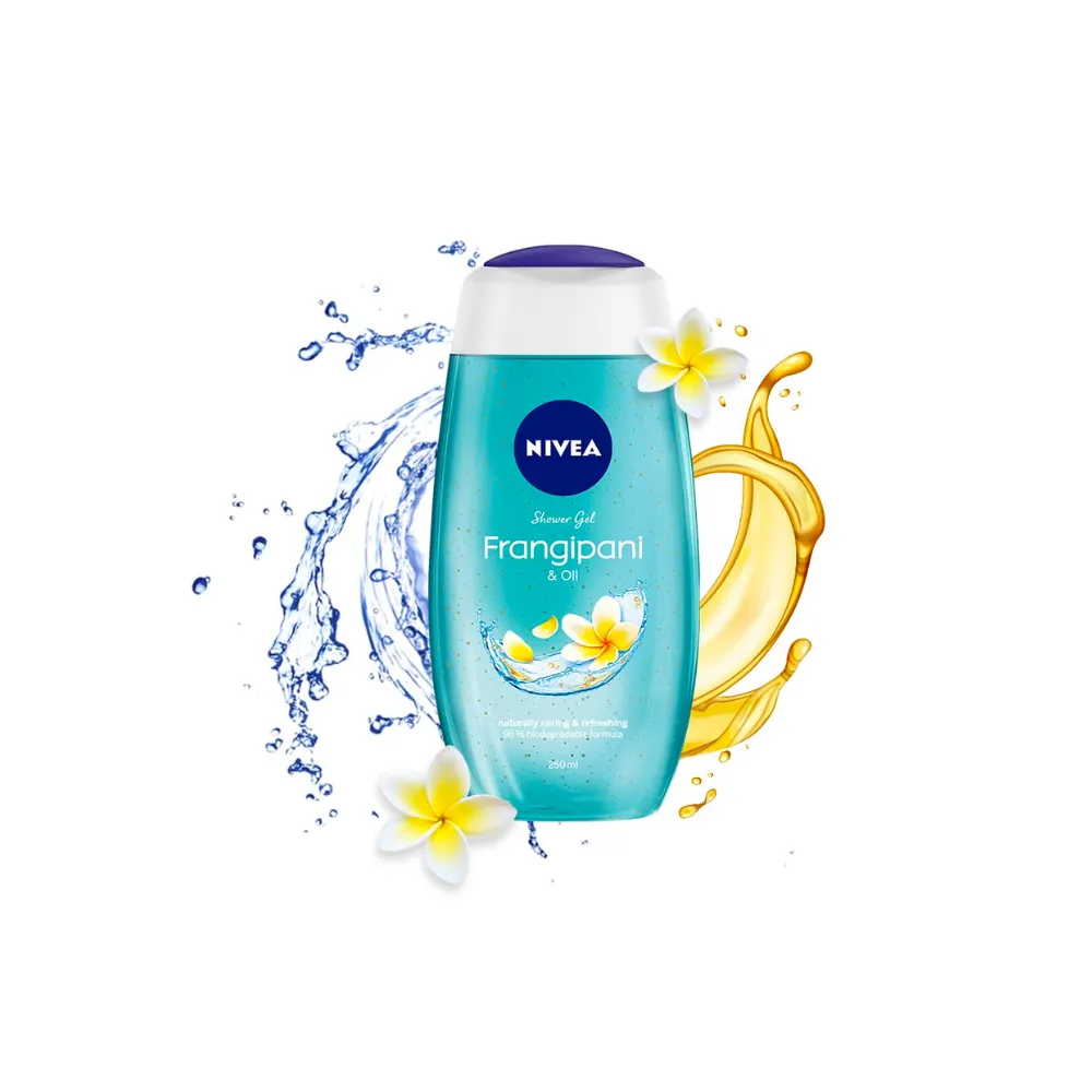 Nivea Body Wash Frangipani & Oil Shower Gel - 250ml