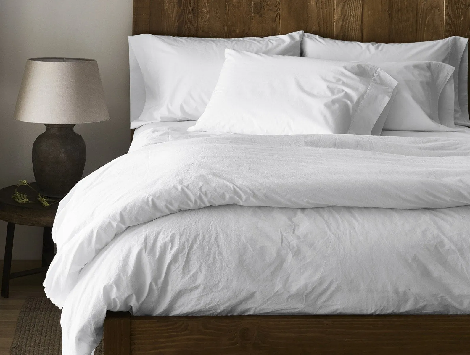 Organic 300 TC Percale Sheets