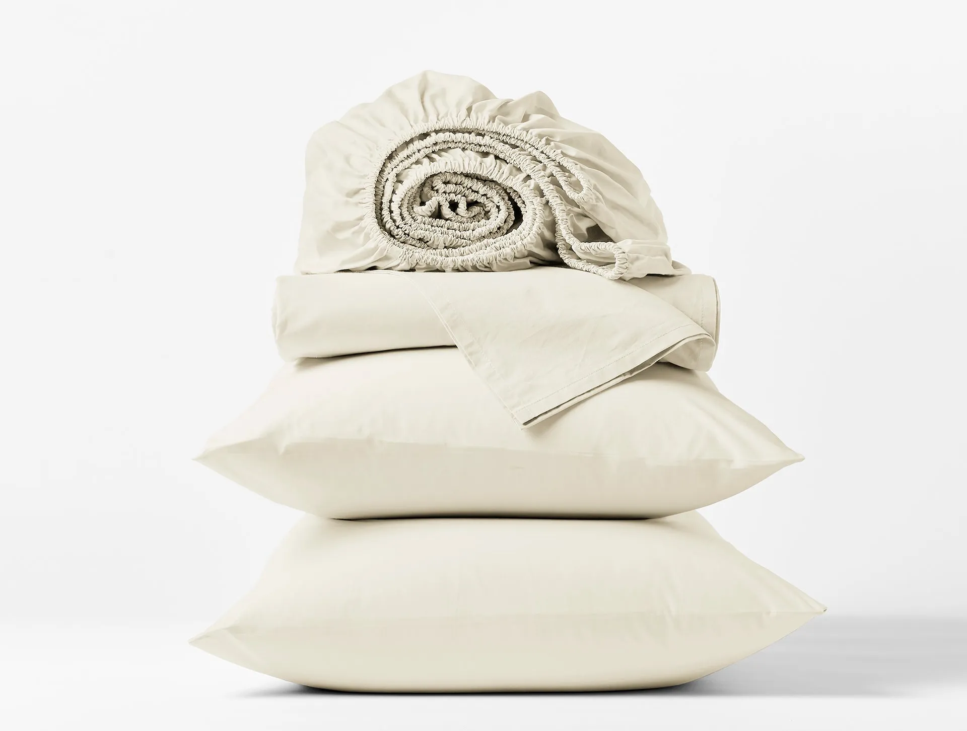 Organic 300 TC Percale Sheets