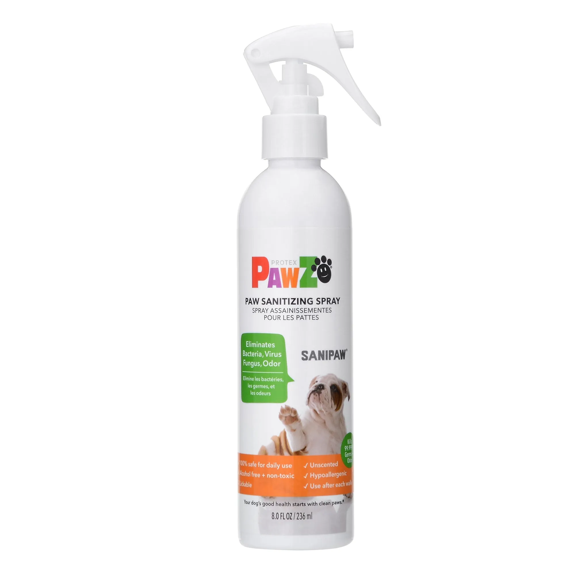 PawZ Sanipaw Daily Paw Spray and Wipes