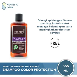 Petal Fresh Pure Thickening Shampoo Color Protection 355 mL - Merawat Rambut Bewarna