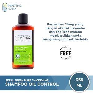 Petal Fresh Pure Thickening Shampoo Oil Control 355 mL - Merawat Rambut Lepek Berminyak