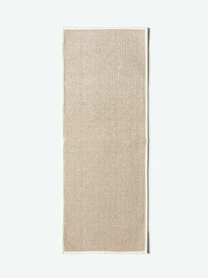 Sasawashi Bath Mat, Beige (Long)