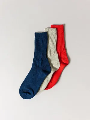 Sasawashi Ribbed Socks