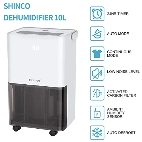 SHINCO 10L/Day Energy Efficient Electric (New)