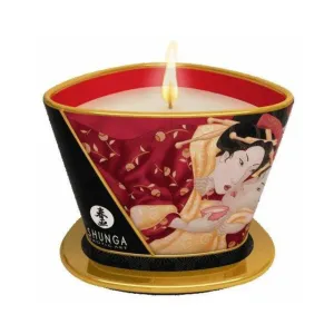 Shunga Massage Candle Romance Strawberry Wine 5.7oz