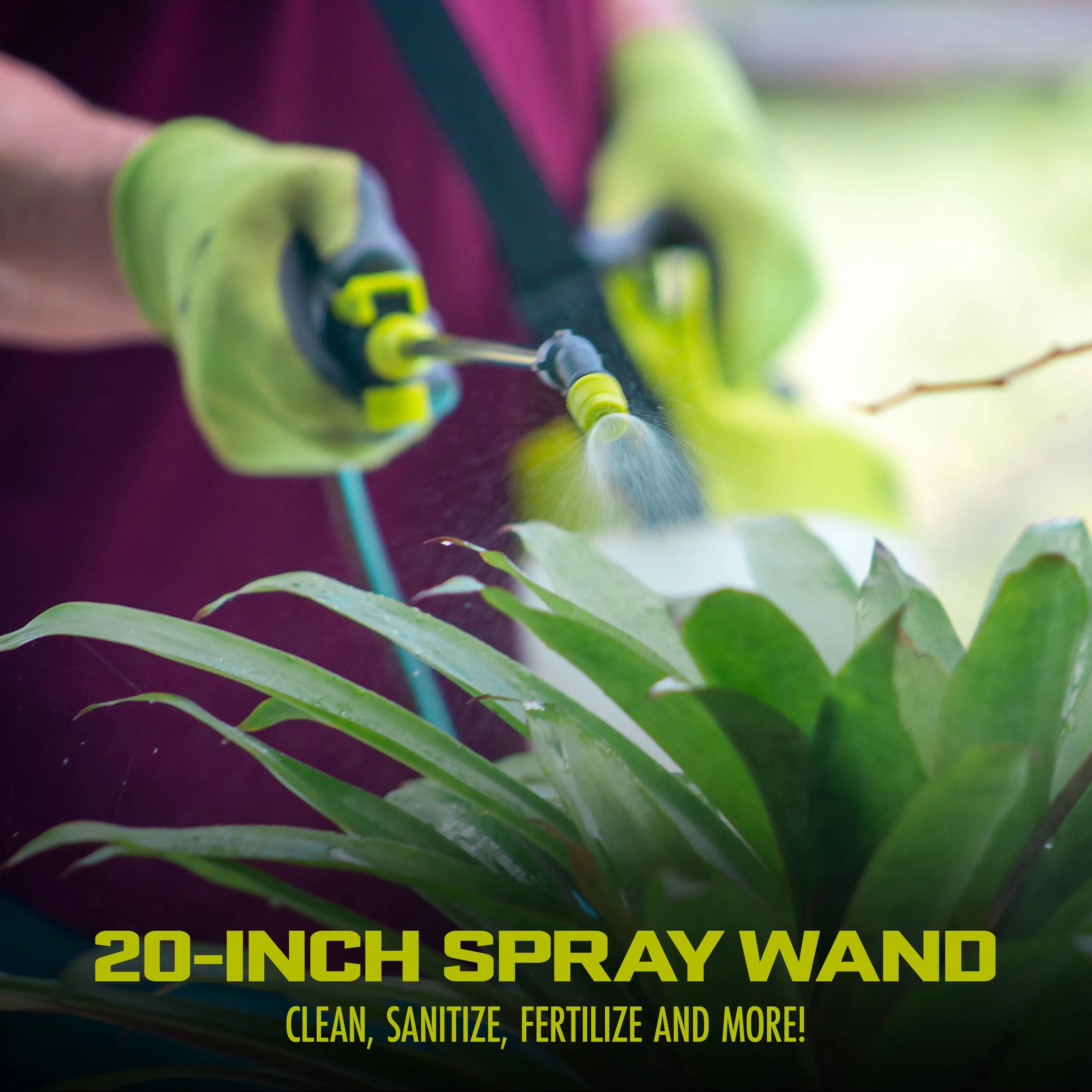 Sun Joe SJ-APS-1G Cordless All Purpose Chemical Sprayer | 4-Volt | 1-Gallon