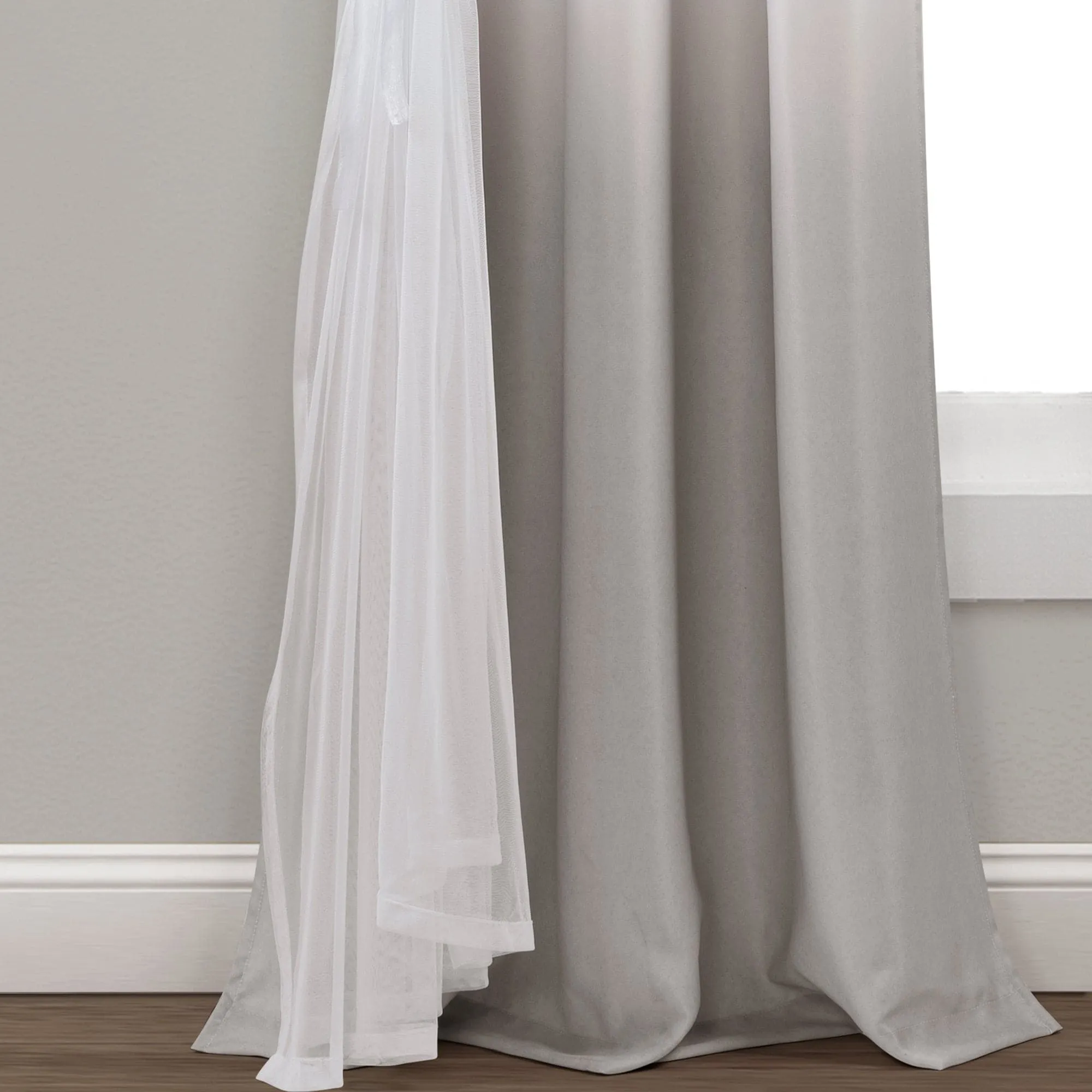 Umbre Fiesta Sheer/Light Filtering Window Curtain Panel