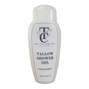 Unscented Tallow Shower Gel